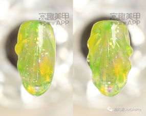 教你自制闪耀亮眼果冻贝壳甲 果冻胶打造梦幻指尖